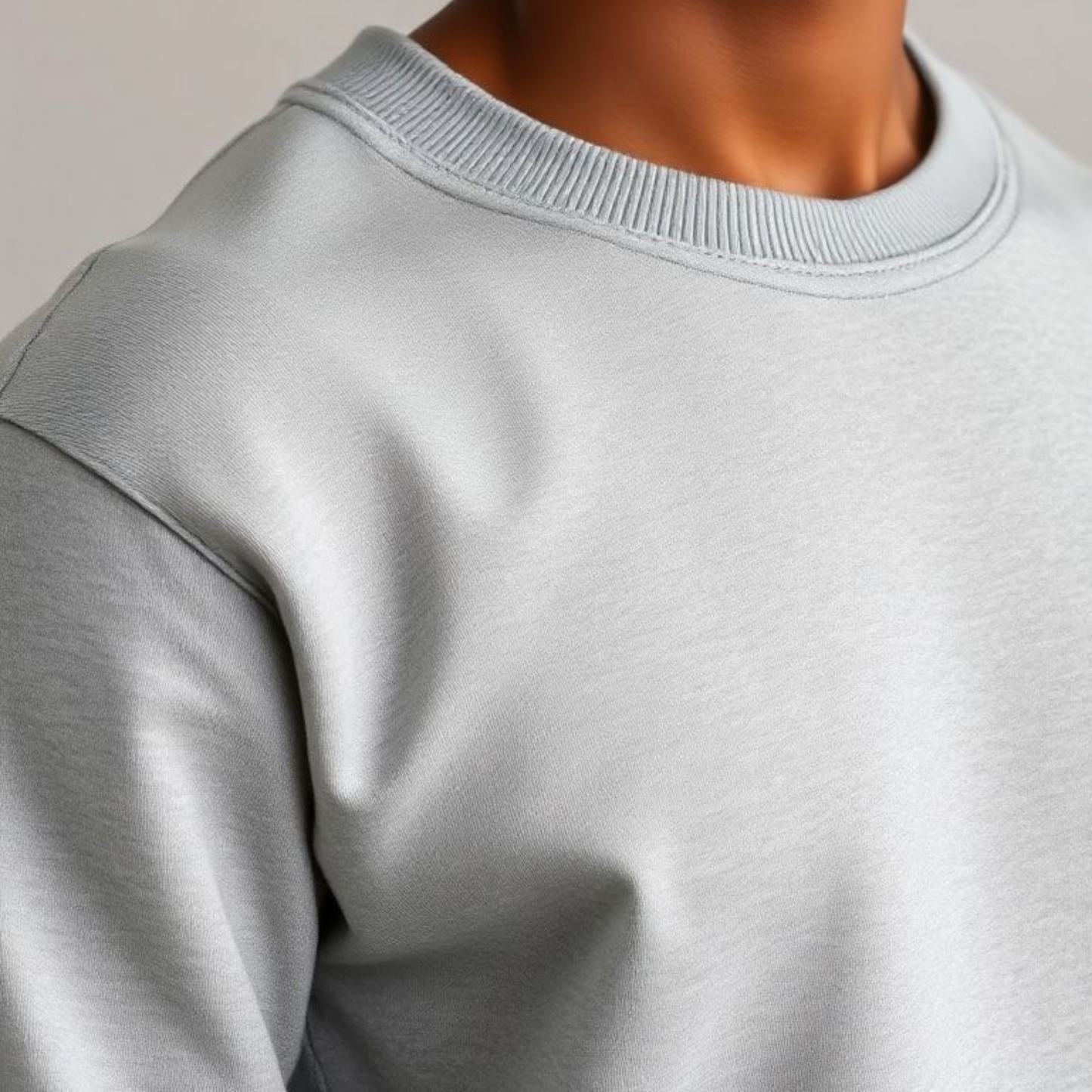 Smoke Drift ( White Grey Sweatshirt )