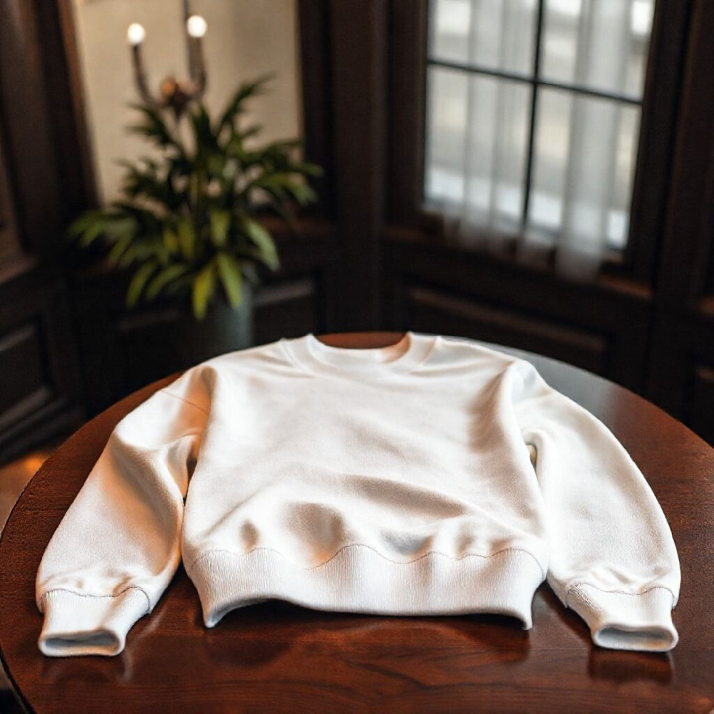 Cotton Cloud ( White Sweatshirt )